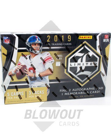 2019 Panini Limited Football Hobby Box