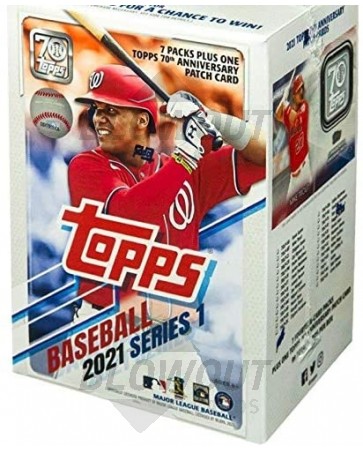 2021 Topps Series 1 Baseball Blaster 40 Box Case