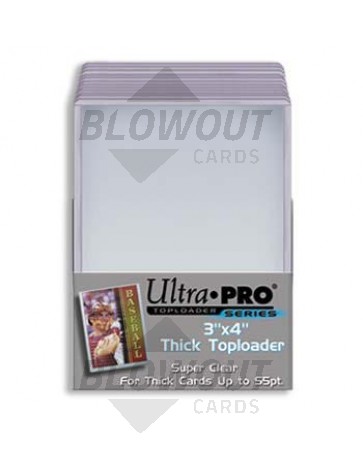 Ultra Pro Top Loaders BCW 3X4 Thick Card Topload Holder 168 PT Toploader (10) Per Pack Sports Gaming 722626009709 Card Top Loaders - Foto 4