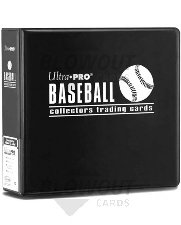 Ultra Pro 3" D-Ring Baseball Card Album - Black