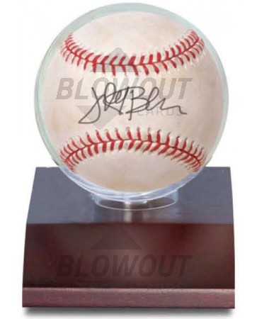 Ultra Pro Baseball Holder - Dark Wood Base - 81675