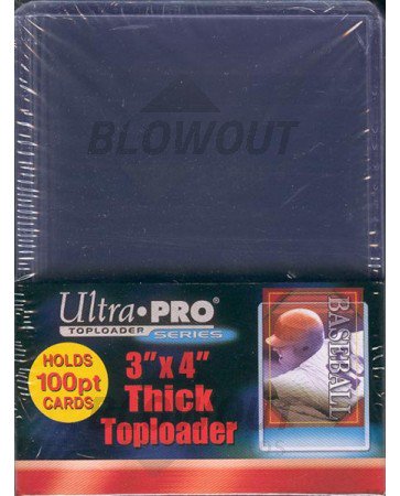 Ultra Pro 3x4 Thick Topload 100pt Card Holder - 40 Pack Case