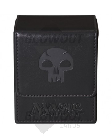 Ultra Pro Deck Box Magic MTG Mana Black Flip Box