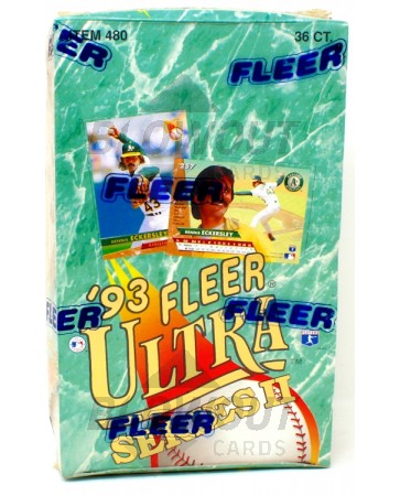 1993 Fleer Ultra Series 2 Baseball Hobby Box