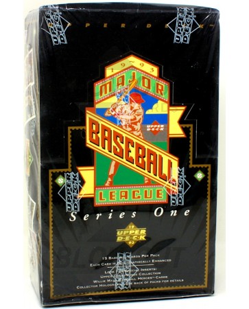 1993 Upper Deck Series 1 Baseball Retail Box