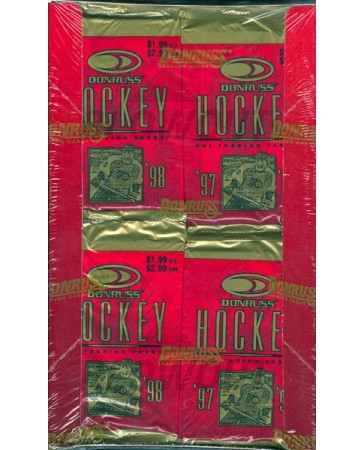 1997/98 Donruss Hockey Pre-Priced 36 Pack Box