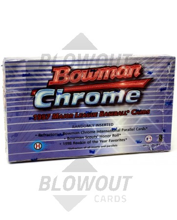 1997 Bowman Chrome Baseball Hobby Box