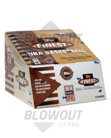 1997/98 Topps Finest Series 1 Basketball Jumbo Box
