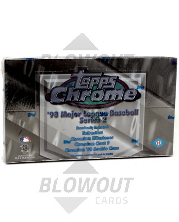 1998 Topps Chrome Series 2 Baseball Hobby Box