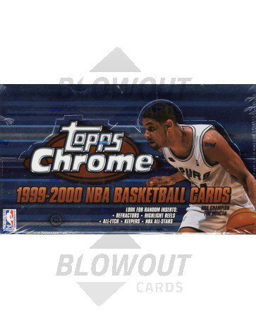 1999/00 Topps Chrome Basketball Hobby Box