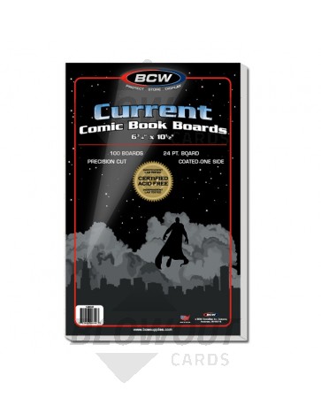 BCW Silver Age Comic Book Backing Board - 1000ct Case