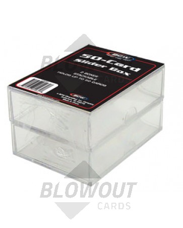 BCW 50 Count 2 Piece Slider Box - 2ct Pack