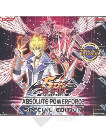 Yugioh Absolute Powerforce Special Edition 12 Box Case