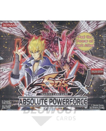 Yugioh Absolute Powerforce 1st Edition Booster 12 Box Case
