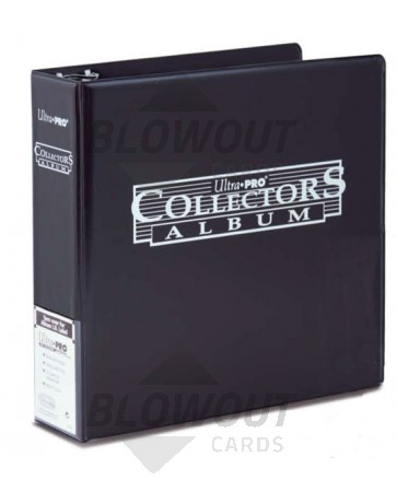 Ultra Pro 3" D-Ring Collector's Album - Black - 12ct Case