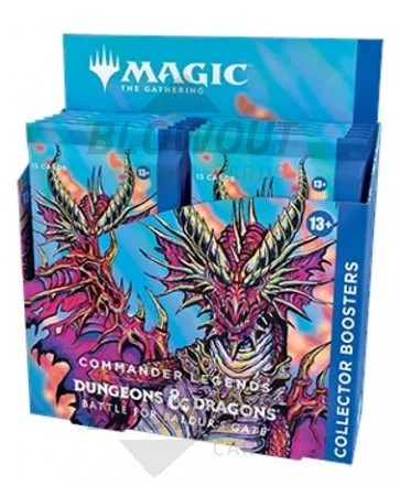 Magic the Gathering Commander Legends: Battle for Baldur's Gate Collector Booster Box
