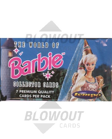 The World of Barbie (Tempo) Trading Cards 50 Pack Lot