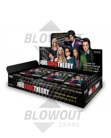 The Big Bang Theory Seasons 6 & 7 (Cryptozoic) 6 Box Case