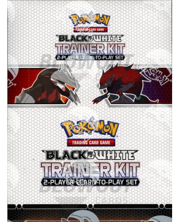 Pokemon Black & White Trainer Kit Box