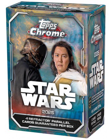 2025 Topps Star Wars Chrome Blaster 40 Box Case