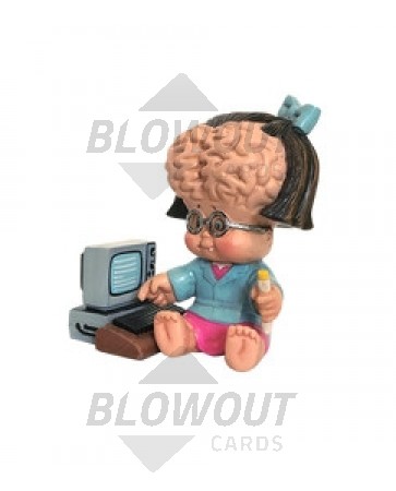 2020 Topps Garbage Pail Kids Trashy Treasures Figurine Series 2 - Brainy Janey