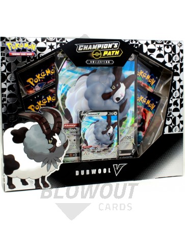 Pokemon Champion's Path Dubwool V 6 Box Case