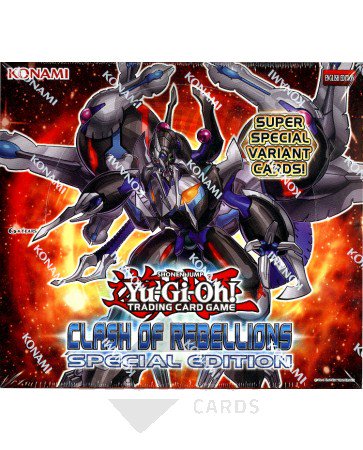Yugioh Clash Of Rebellions Special Edition 12 Box Case