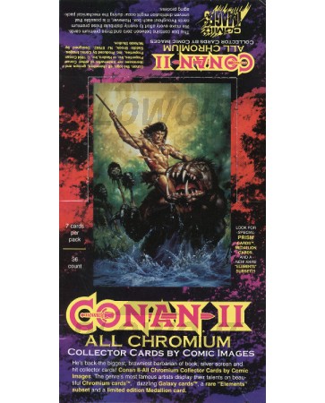 Conan II - Chromium Collector Cards (Comic Images) - Box