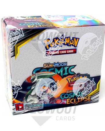 Pokemon Sun & Moon Cosmic Eclipse Booster 6 Box Case