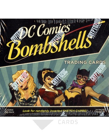DC COMICS: Bombshells Trading Cards (Cryptozoic) - Box