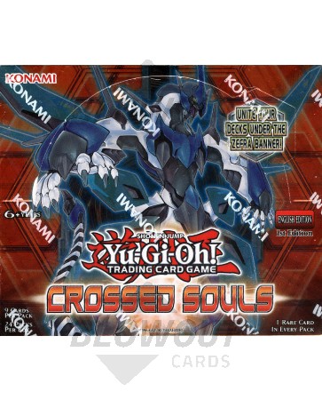 Yugioh Crossed Souls 1st Edition Booster 12 Box Case