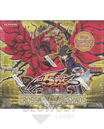 Yugioh Crossroads Of Chaos Booster Box Yugioh Crossroads Of Chaos Booster Box