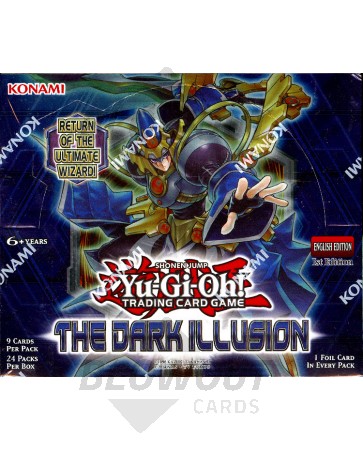 Yugioh The Dark Illusion 1st Edition Booster 12 Box Case