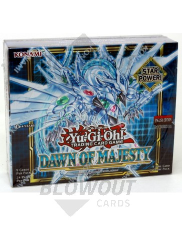 Yugioh Dawn of Majesty Booster 12 Box Case