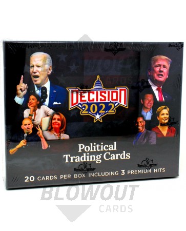 Decision 2022 Trading Cards 16 Box Case