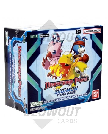 Digimon Dimensional Phase Booster Box