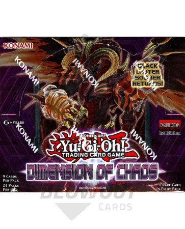 Yugioh Dimensions of Chaos 1st Edition Booster Box