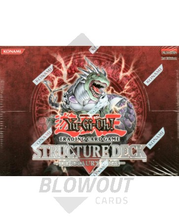 Yugioh Dinosaur's Rage 1st Edition Structure Deck 12 Box Case