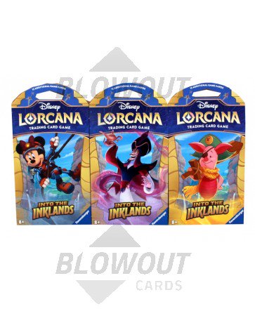 Disney Lorcana Into The Inklands Blister 24 Pack Lot