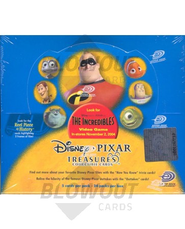 Disney Treasures Pixar Collectible Cards Box