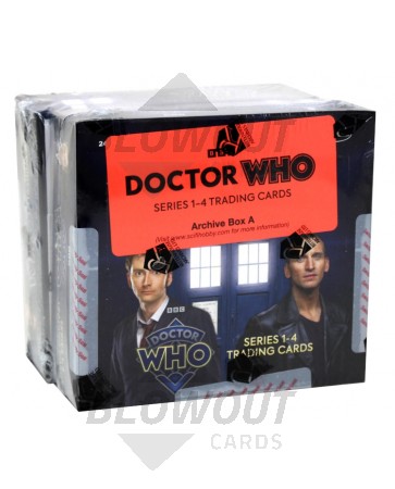 Doctor Who Series 1-4 Trading Cards Archive Box (Rittenhouse)