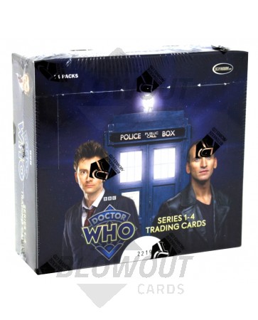 Doctor Who Series 1-4 Trading Cards Hobby Box (Rittenhouse)