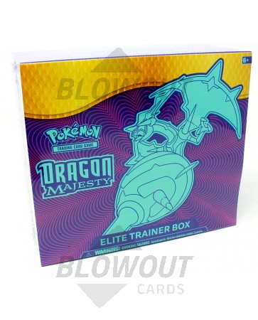 Pokemon Dragon Majesty Elite Trainer 10 Box Case