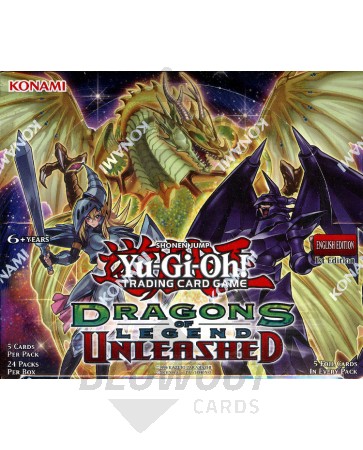Yugioh Dragons Of Legend Unleashed 1st Ed Booster Box