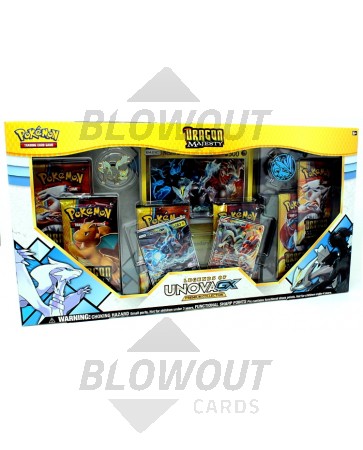29080511 for sale online Pokemon Dragon Majesty Legends of Unova GX Premium Collection Trading Card Game 