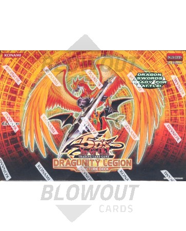 Yugioh Dragunity Legion 1st Edition Structure Deck 12 Box Case