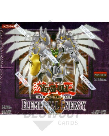 Yugioh Elemental Energy (EEN) 1st Edition Booster Box