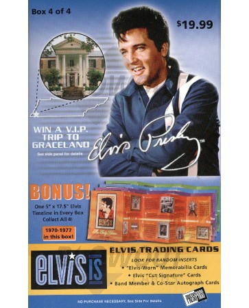 2007 Press Pass Elvis Is Blaster Box
