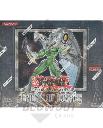 Yugioh Enemy of Justice Booster Box