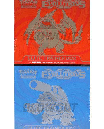 Pokemon XY Evolutions Elite Trainer 10 Box Case